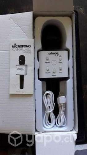 Microfono Karaoke Inalambrico Bluetooth Urbano