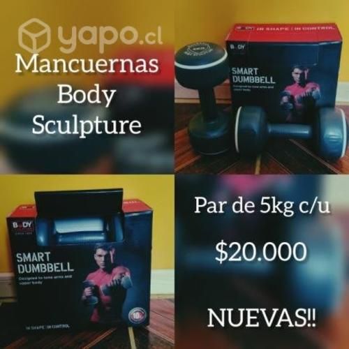 Mancuernas para entrenar en casa