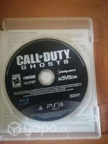 Call Of Duty Ghost PS3 FISICO