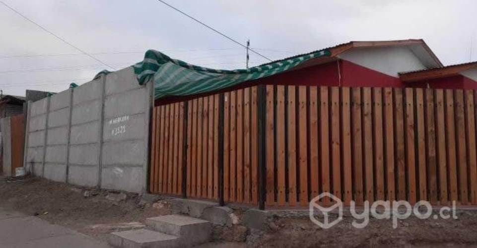 Vendo casa mas terreno con distintos rol