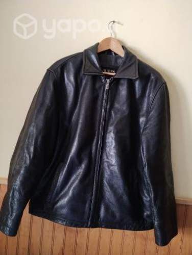 Chaqueta cuero Guess hombre