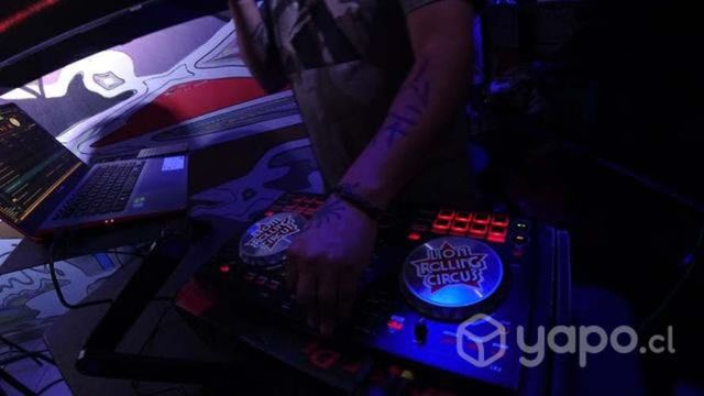 Dj iluminación amplificación