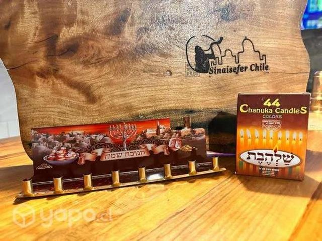 Hanukkah más velas
