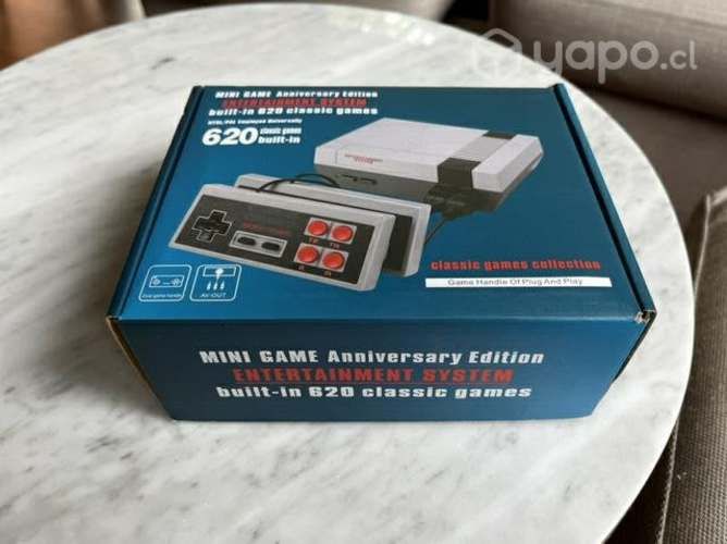 Consola retro 620 juegos, unas a una sola vez