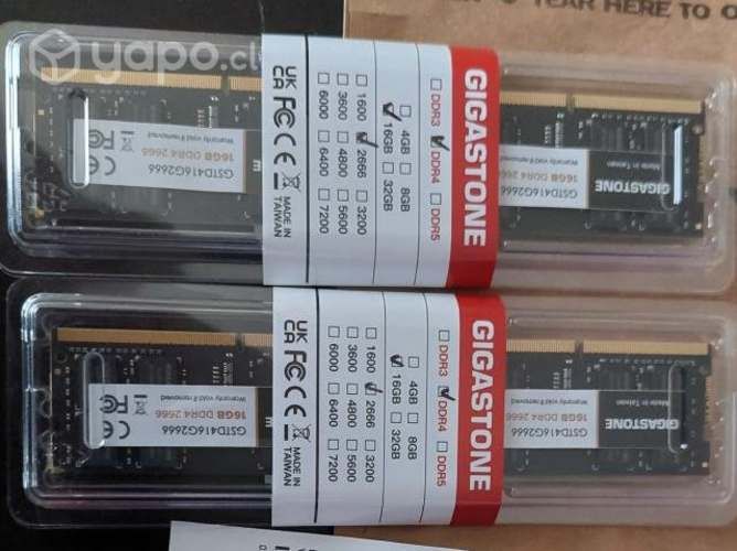 Memoria RAM 16GB DDR4 para PC