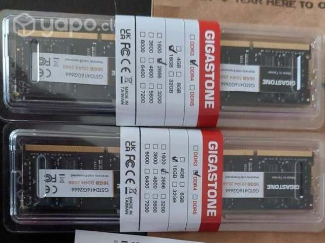 Memoria RAM 16GB DDR4 para PC