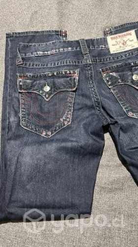 Jeans true religion azul estado 10/10