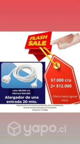 Alargador 20 mts