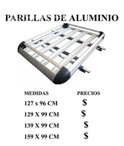 Parrillas de aluminio