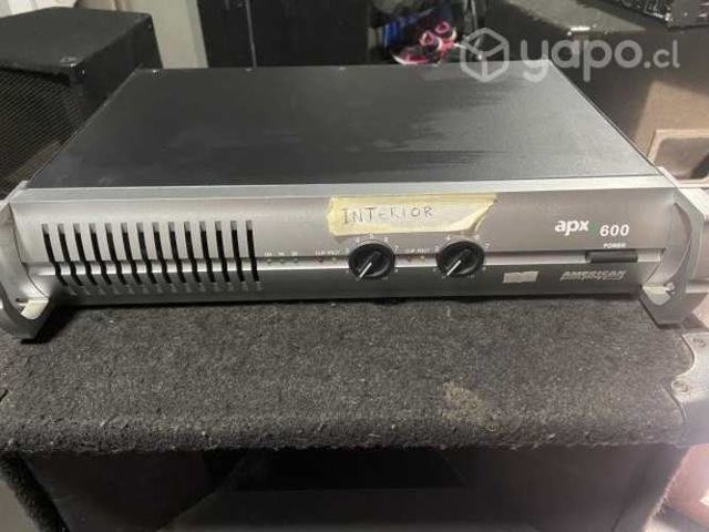 Amplificador American Pro APX 600