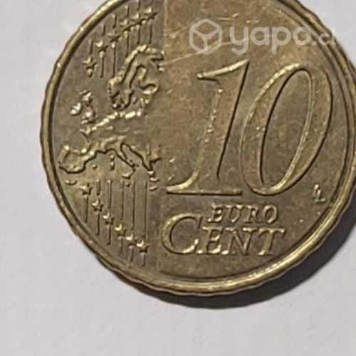 3 Monedas euros 10 5 y 2 cent- 2002 -07- 12
