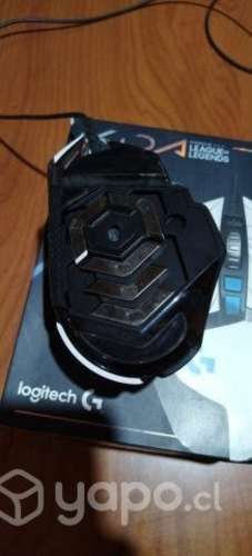 Mouse Logitech g502 KDA y Mousepad gamer