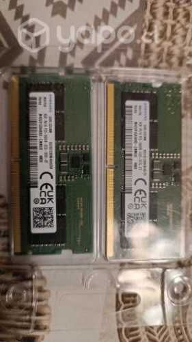 16 GB RAM (2x8GB kit) SAMSUNG DDR5 5600 MHZ