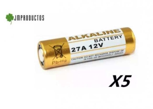 Pila 27a L828 G27a Mn27 L828 El812 12v Pack 5 Pila