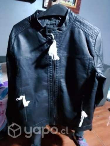 Chaqueta cuero hombre