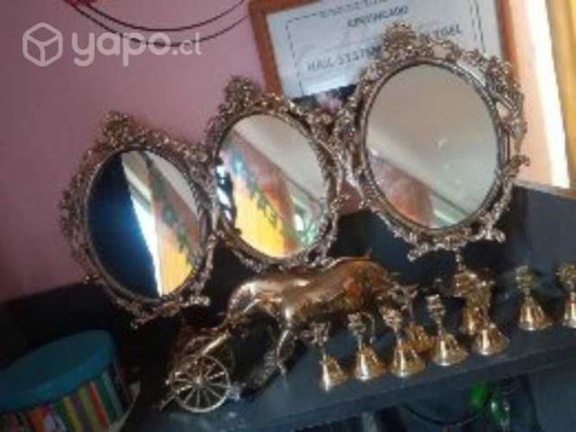 Espejos de bronce