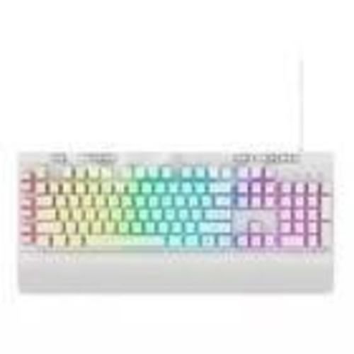 Teclado Gamer Membrana Shiva K512w Rgb Blanco Redr