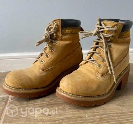 Botines caterpillar mujar t36 1/2 poco uso