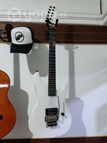 Guitarra electrica fabricada a mano