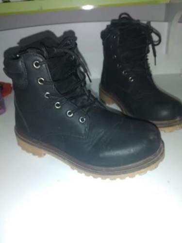 Botines negros talla 37