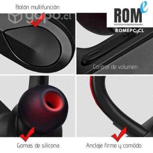 Audifonos manos libres bluetooth deportivos