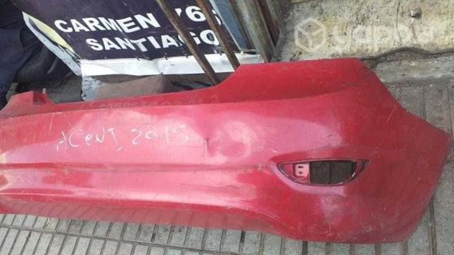Parachoque Trasero Accent RB