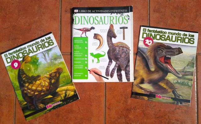 Revistas Dinosaurios, didàcticas,excelente gràfica