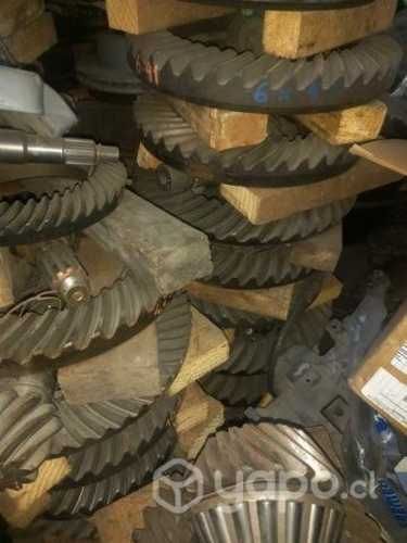 Conjunto corona y piñon maquinaria 35/14