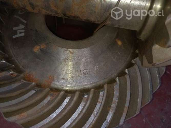 Conjunto corona y piñon maquinaria 35/14