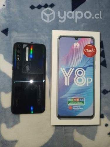 Celular (Huawei Y 8 P) 128 GB y 4 GB RAM, 3 Cámara