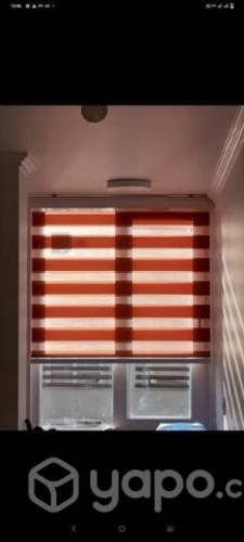 Cortinas + instalación cebra roller dia y noche