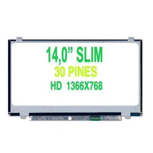Pantalla notebook 14" slim HD con brackets