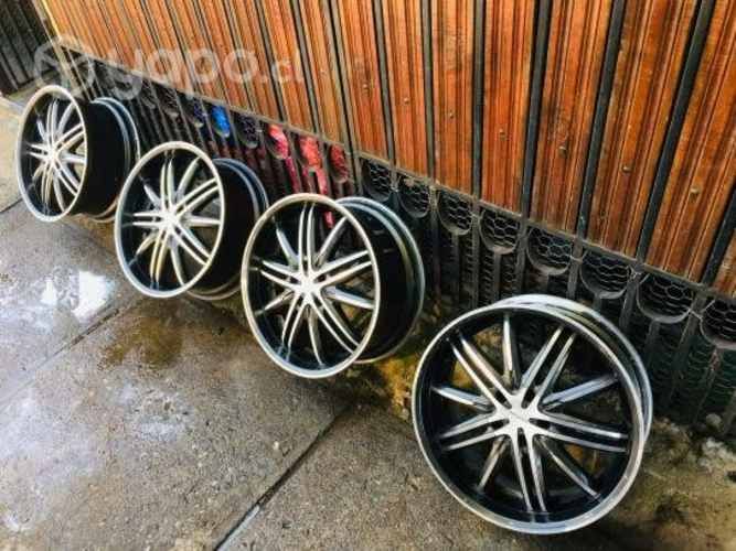 Llantas aro 19 5-114 una reparada