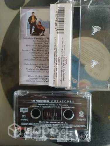 Los Prisioneros Pateando Piedras Corazones cassett