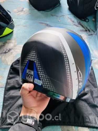 Casco Azul Mate GHB