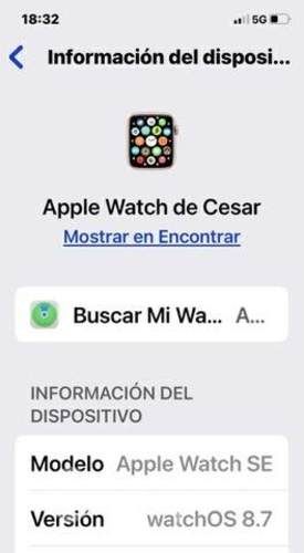 Apple Watch SE 40 mm