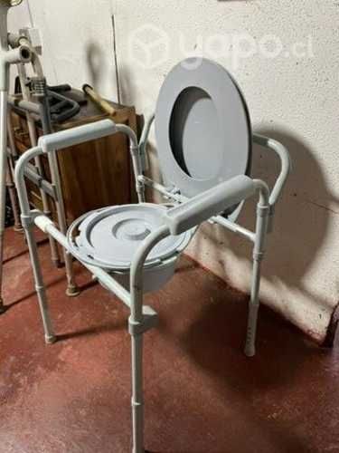 Silla de baño colchón antiescara muletas
