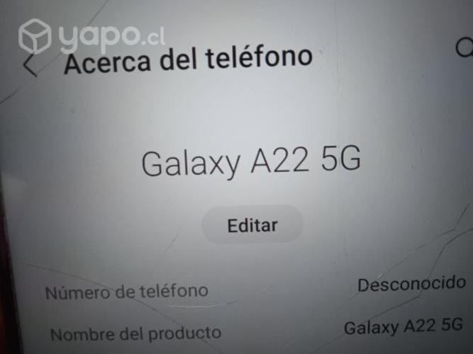 Celular Samsung a22 5g
