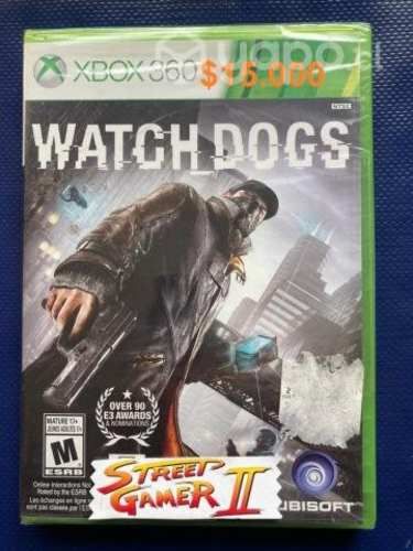 Watch dogs xbox 360 nuevo sellado