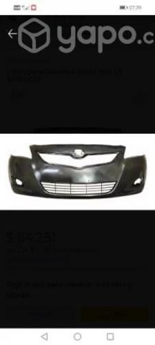 Parachoque toyota new yaris 20% descuento