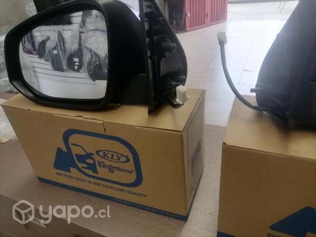 Par de espejos eléctricos Toyota hilux 2016-2018