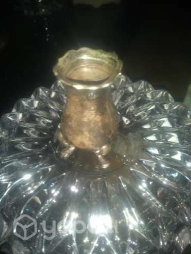 Antiguo florerito de plata 925