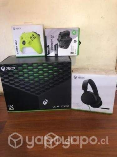 Consola Xbox serie X 1 tera almacenamiento