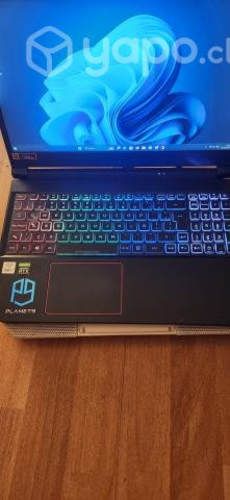 Notebook gamer Acer 3060 RTX más 2 joystick xbox