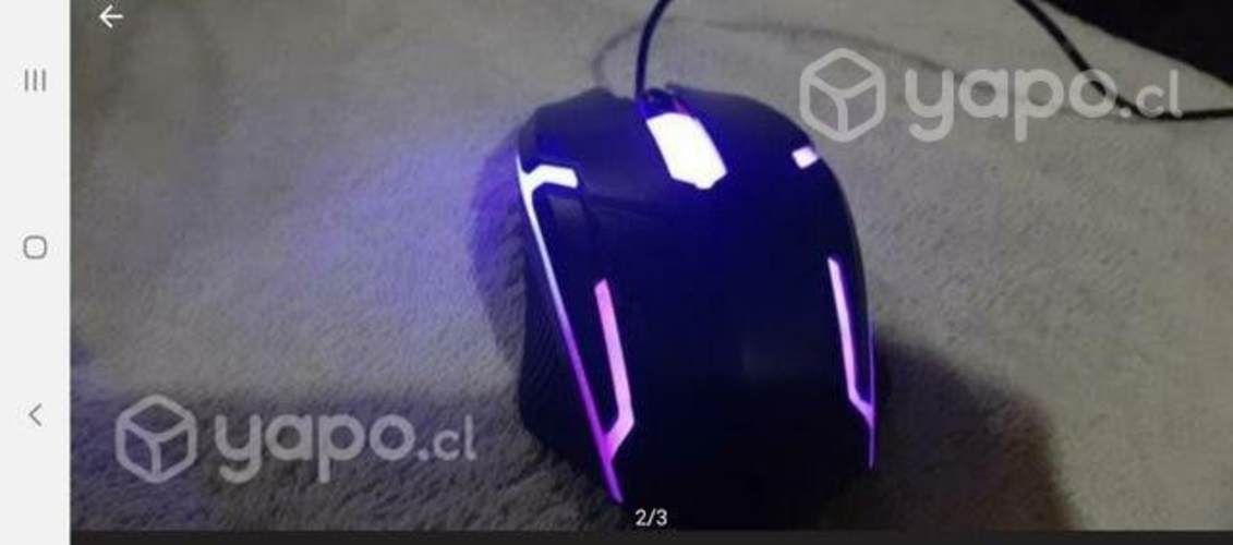 Mouse y Audifonos Gamer