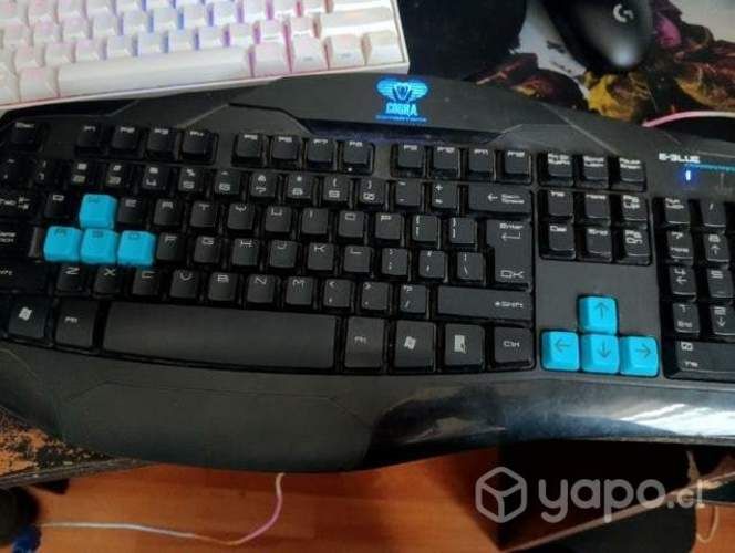 Teclado gamer y