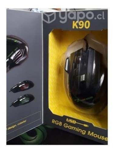 Mouse Gamer AOAS K90 Led Ergonomico 3200DPI