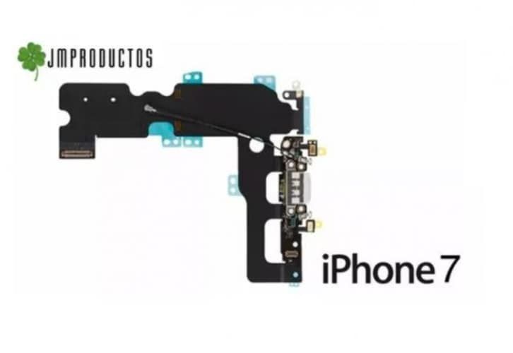 Flex De Carga iPhone 7 Jack Audio Y Microfono