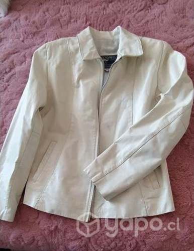 Chaqueta de cuero legítimo