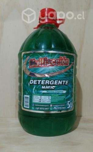 Detergentes concentrados multiaccion
